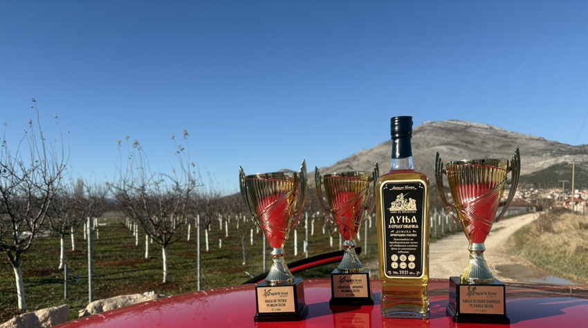DUNJA HERCEGOVAČKA GOLD AGAIN: DANILO ŠKERO BEST AMONG 220 PRODUCERS FROM 14 COUNTRIES